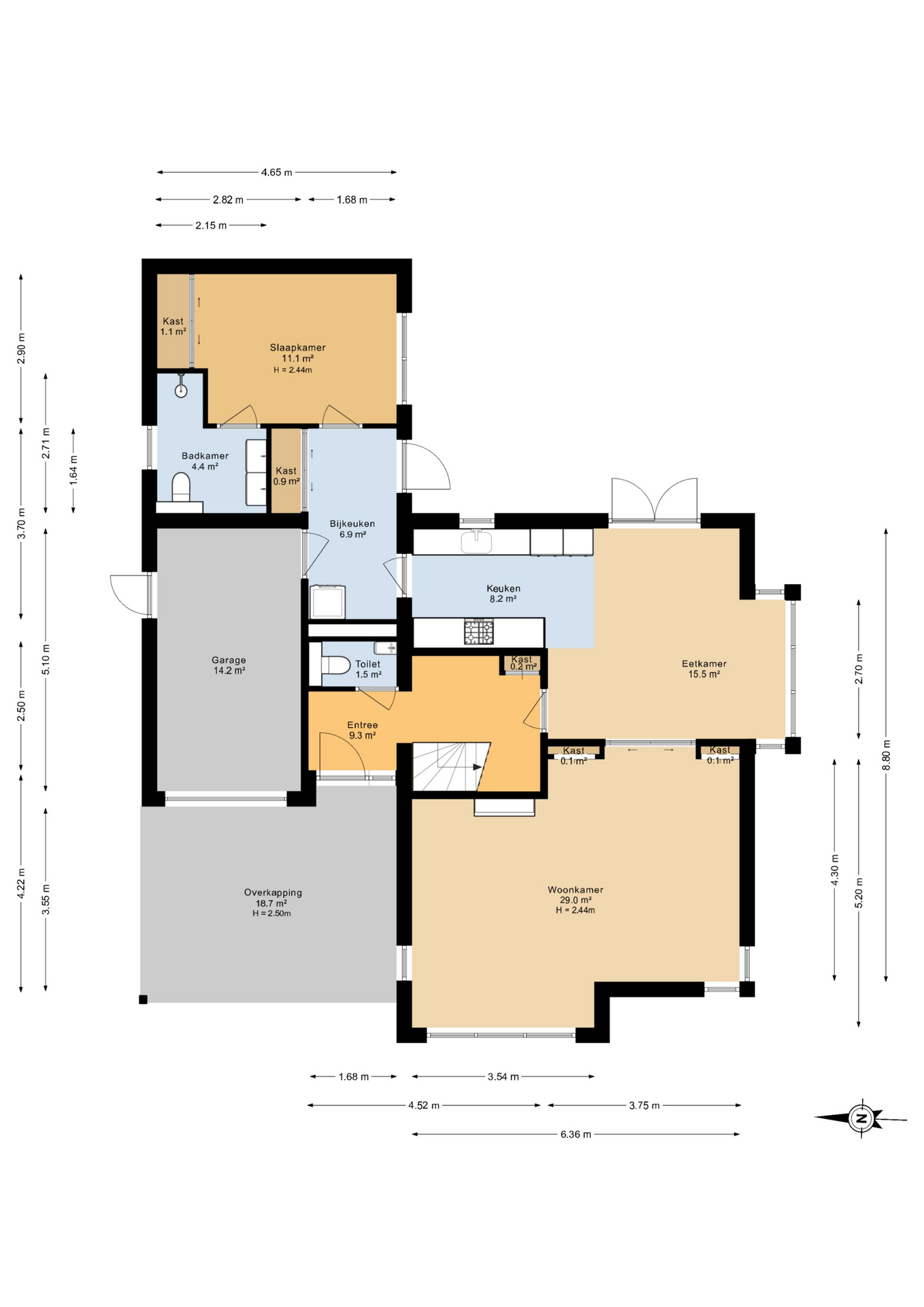 De Nije Kamers 14 in St.-annaparochie